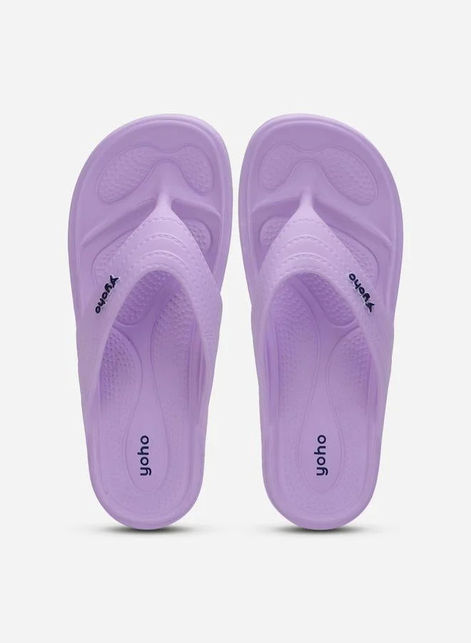 يوهو شبشب مريح بتفاصيل بارزة الملمس